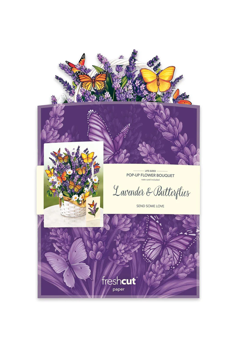 FreshCut Paper Lavender & Butterflies - Image 5