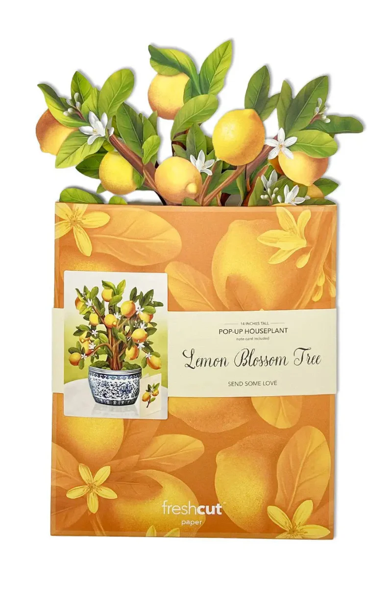 FreshCut Paper Lemon Blossom Tree - Image 2