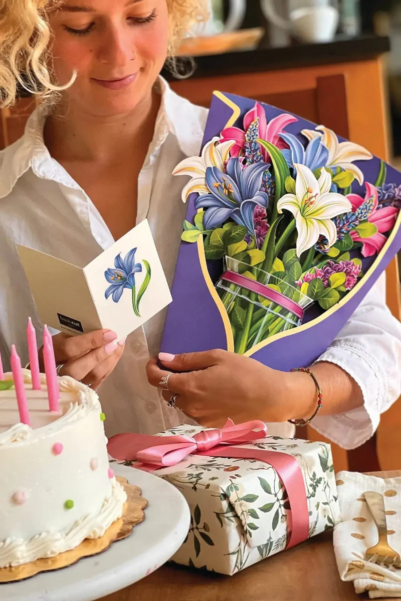 FreshCut Paper Lilies & Lupines - Image 2
