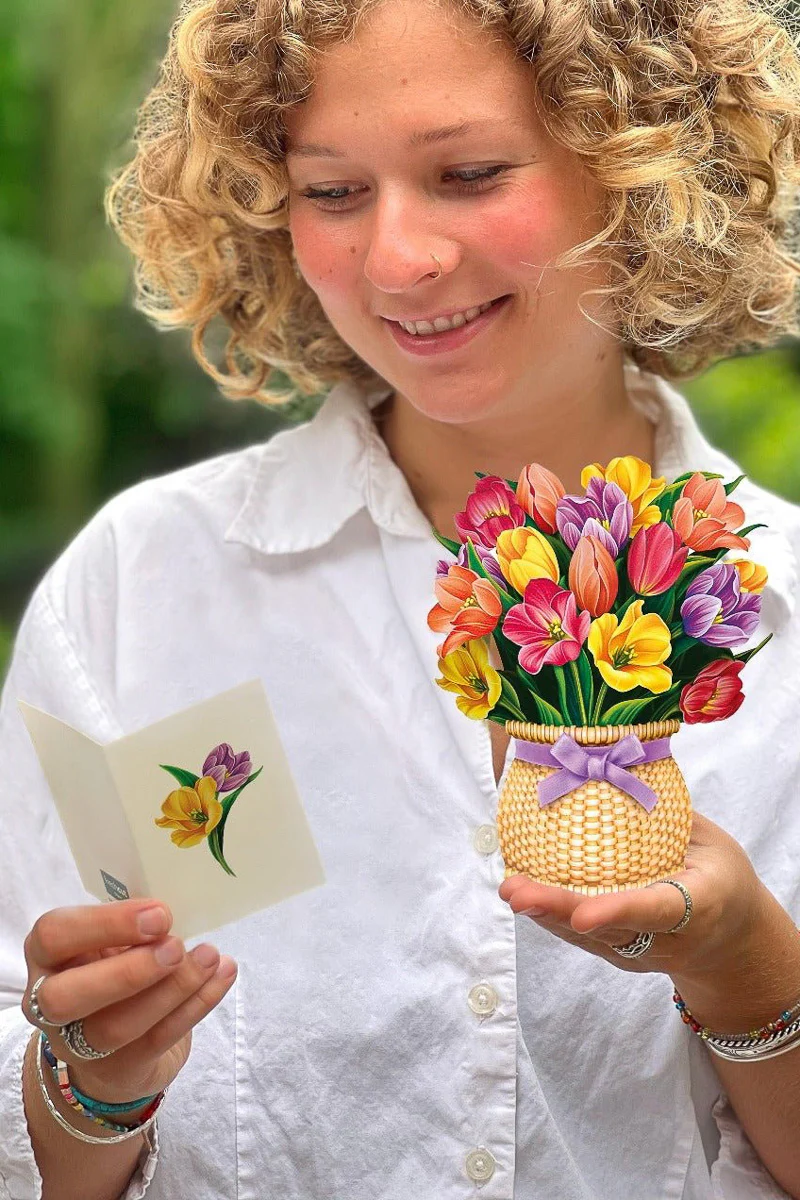FreshCut Paper Mini Festive Tulips
