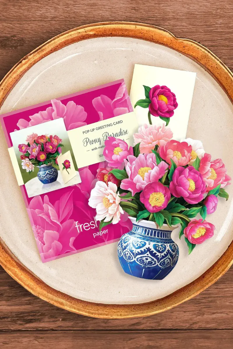 FreshCut Paper Mini Peony Paradise - Image 2