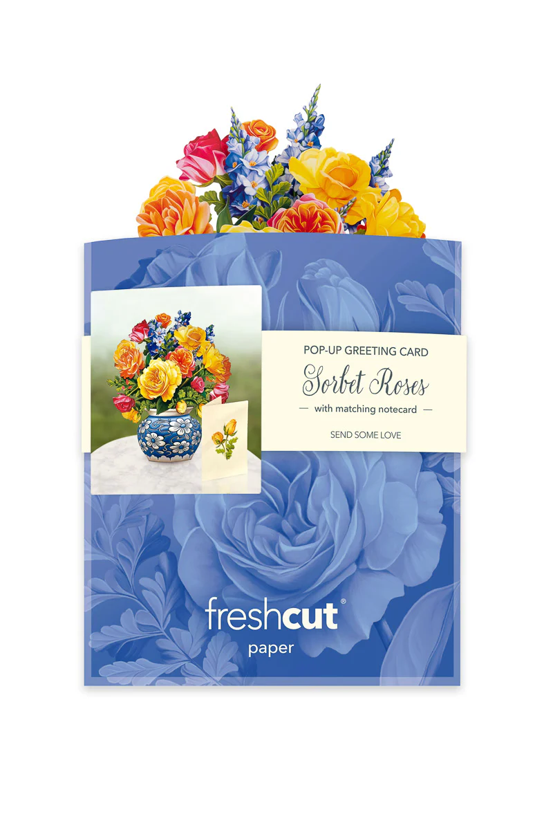 FreshCut Paper Mini Sorbet Roses - Image 3