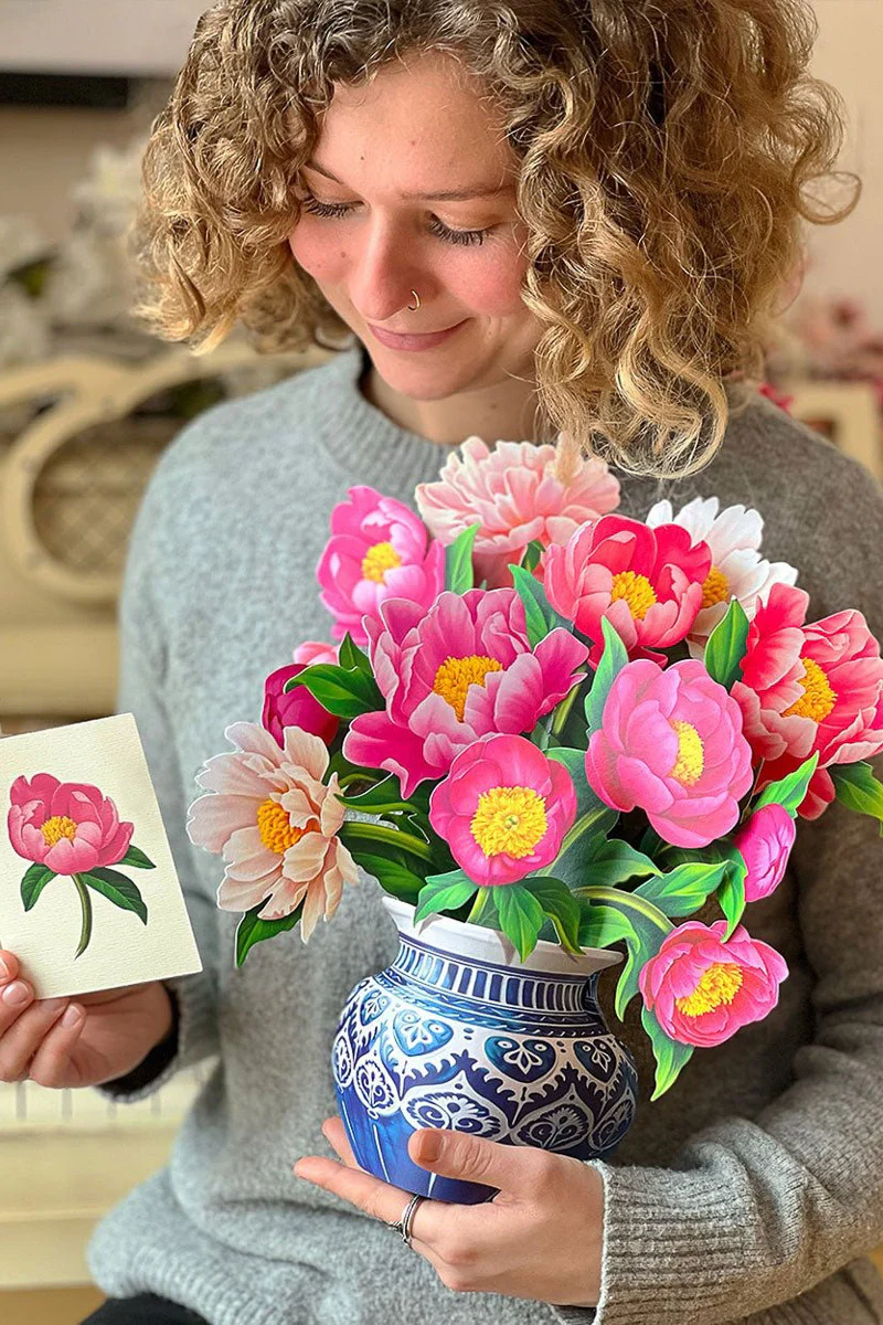 FreshCut Paper Peony Paradise
