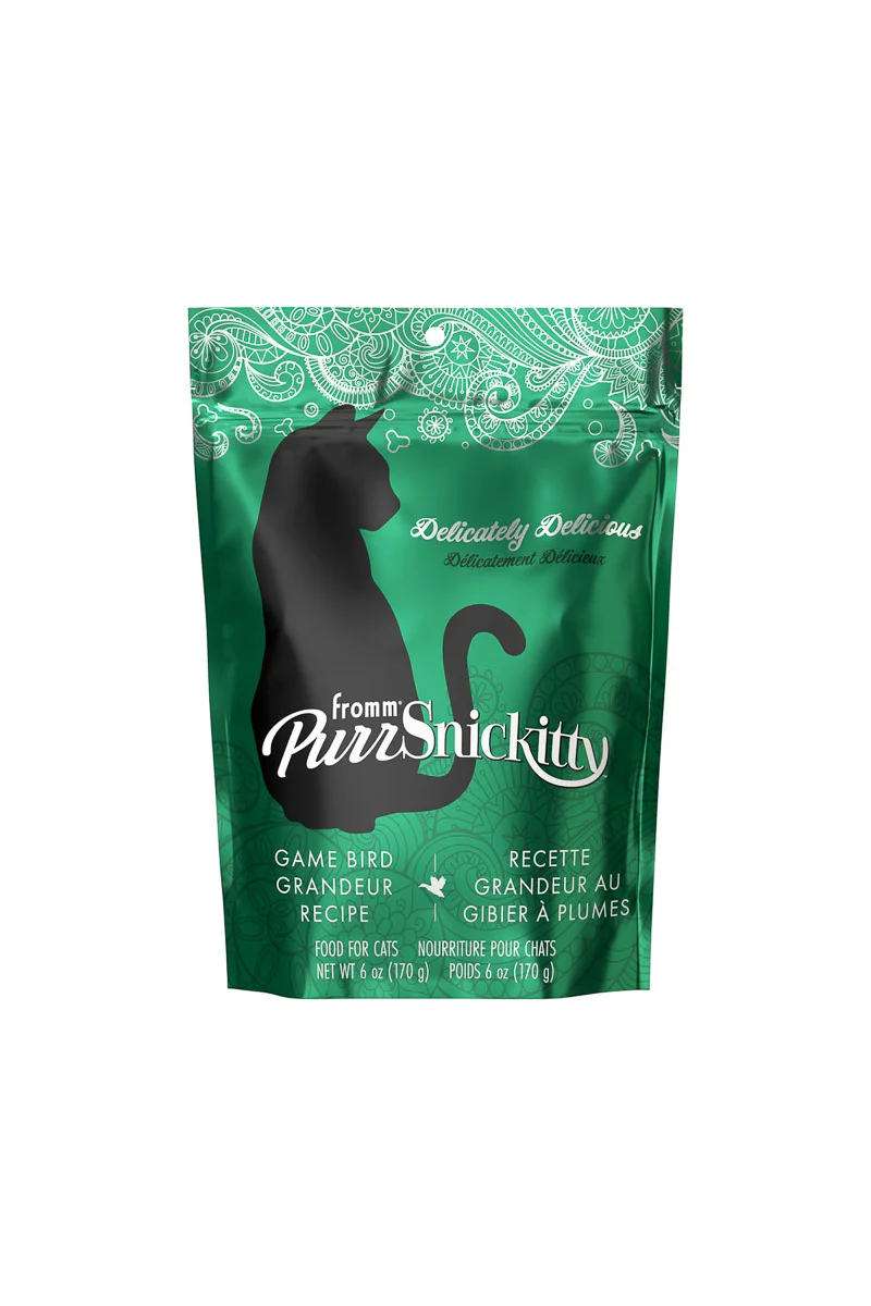 Fromm Purrsnickitty Dry Cat Food Game Bird Grandeur 6 oz