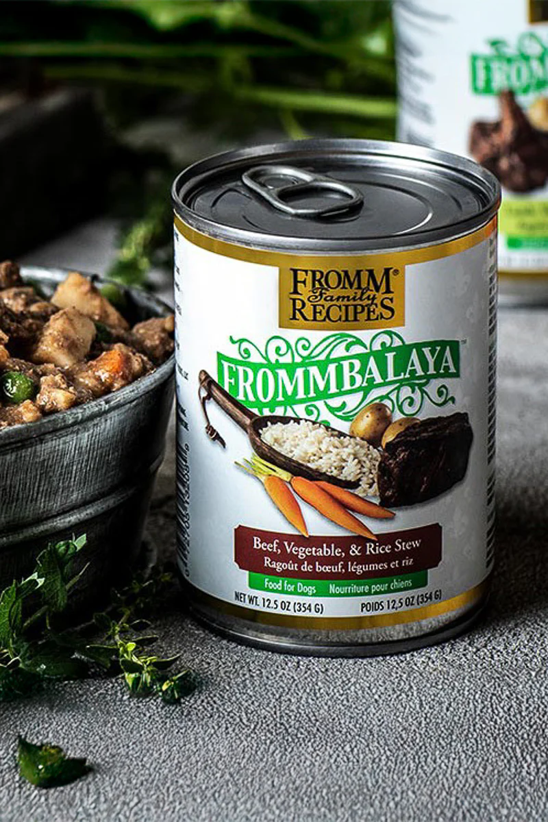 Frommbalaya Beef, Vegetable, & Rice Stew Wet Dog Food 12 oz - Image 2
