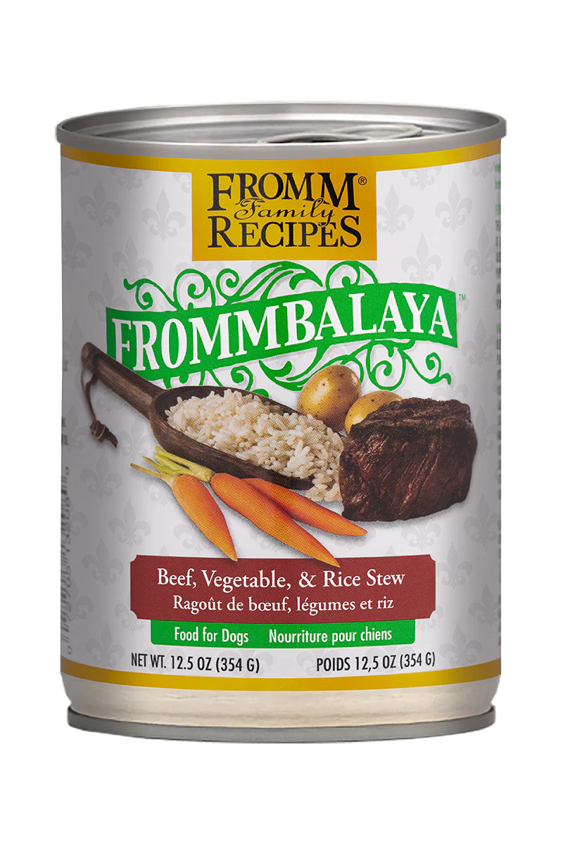 Frommbalaya Beef, Vegetable, & Rice Stew Wet Dog Food 12 oz - Image 3