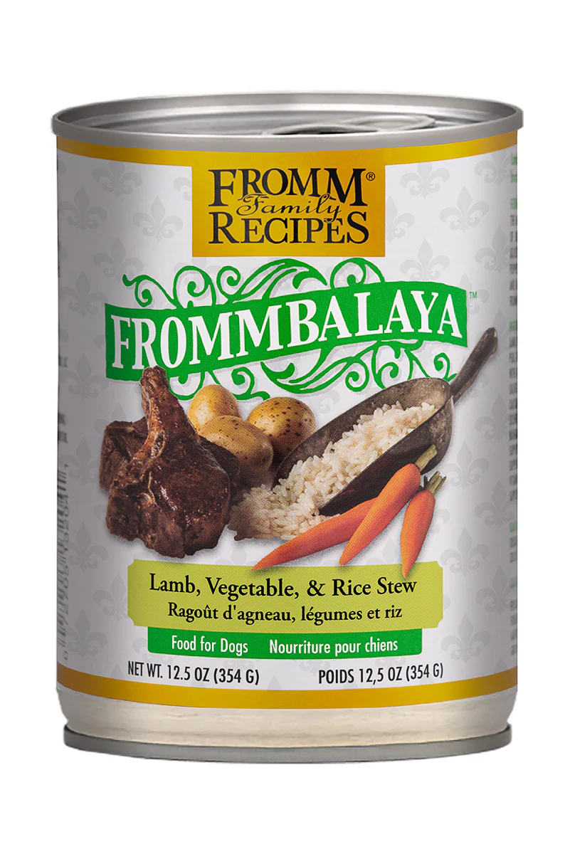 Frommbalaya Lamb, Vegetable, & Rice Stew Wet Dog Food 12 oz - Image 2