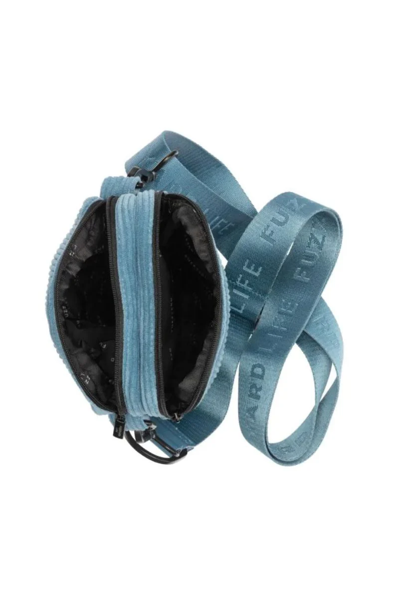 FuzzYard Life Corduroy Cross Body Bag French Blue - Image 3