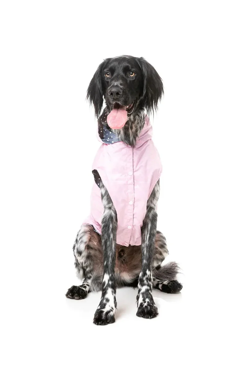 FuzzYard Life Raincoat Flipside Size 6 Pink - Image 2