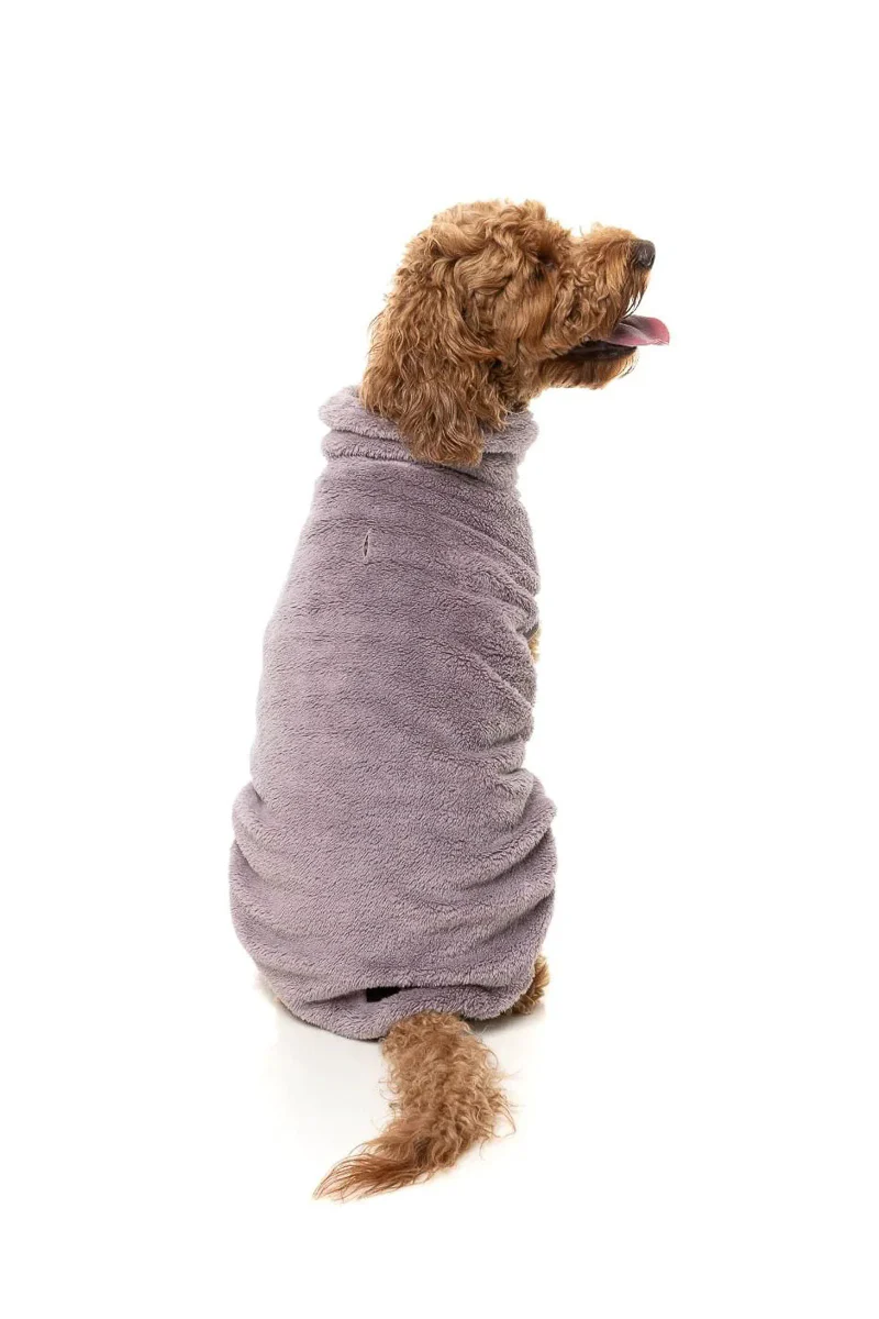 FuzzYard Turtle Teddy 25 Sweater Size 7 Lavender - Image 2
