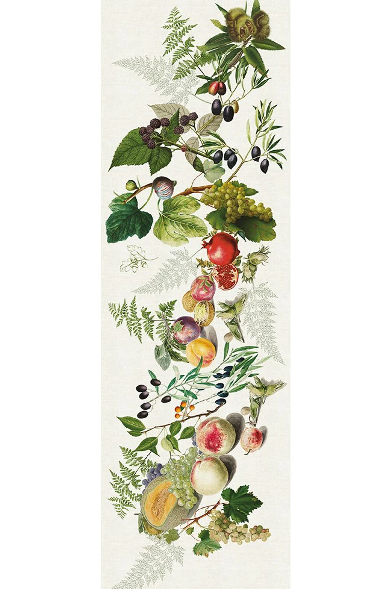 Garnier-Thiebaut Abondance D'Automne Table Runner 20"x61" Naturel - Image 2