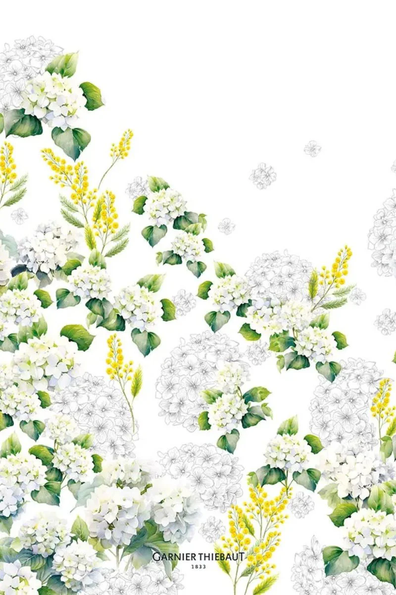 Garnier-Thiebaut Annabelle Mimosa Kitchen Towel - Image 2