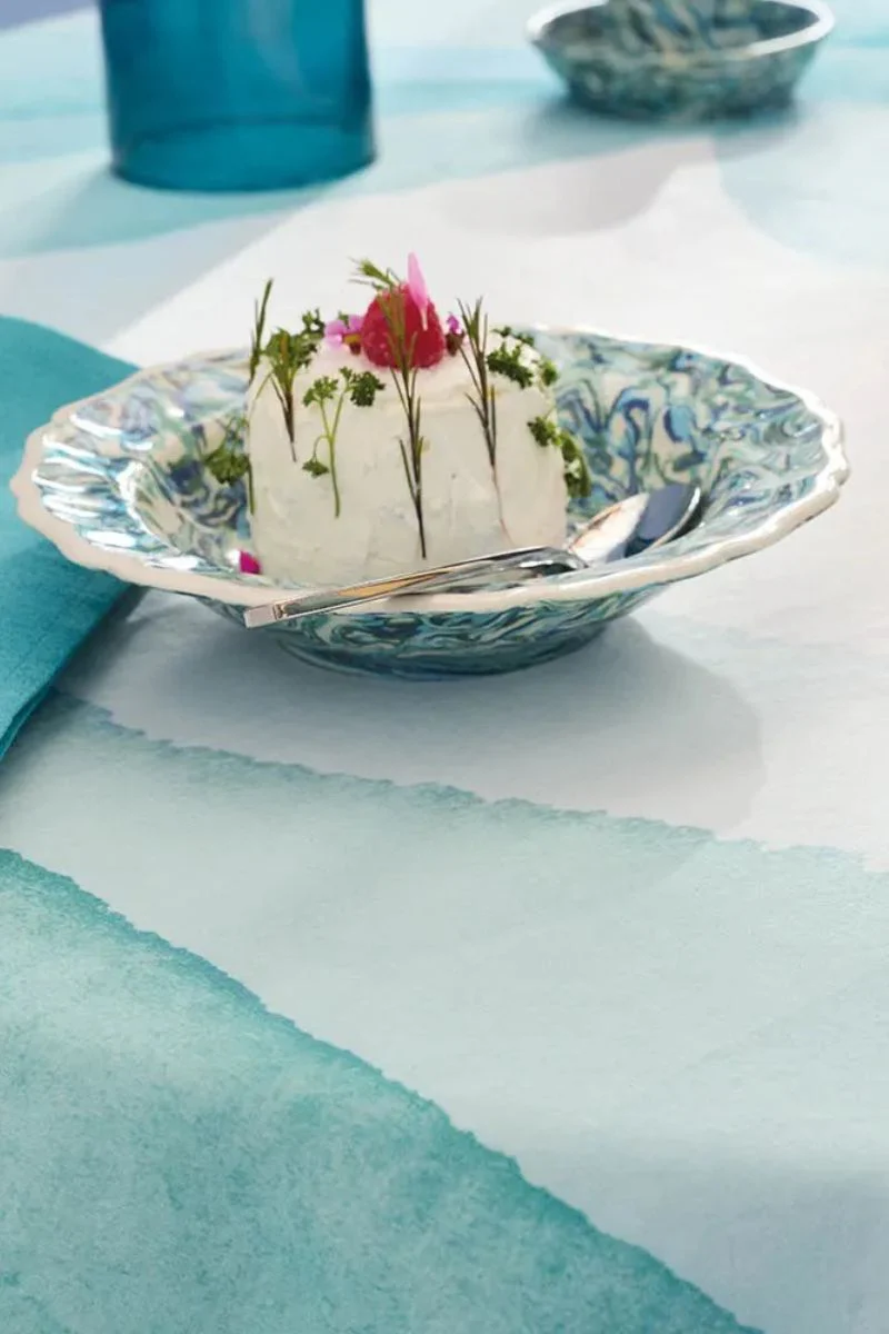 Garnier-Thiebaut Aqua Tablecloth Mineral - Image 3