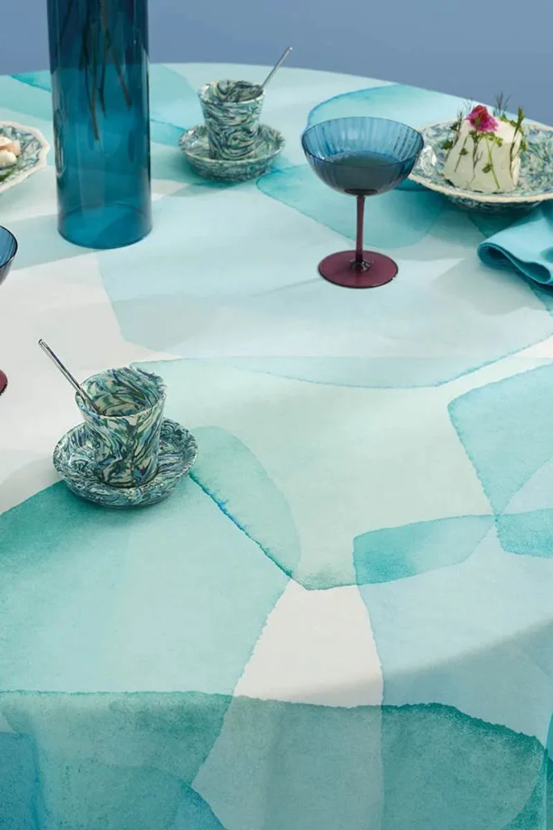 Garnier-Thiebaut Aqua Tablecloth Mineral - Image 4