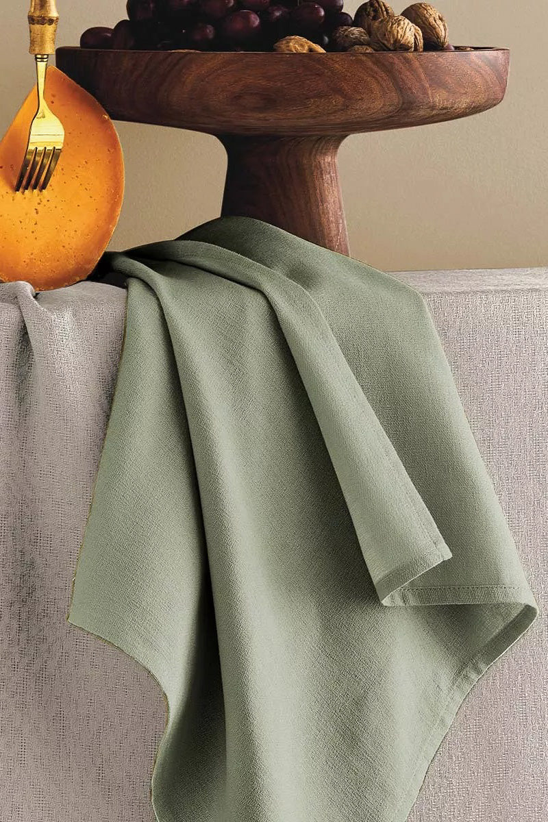 Garnier-Thiebaut Bastide Napkin 22"x22" Verde