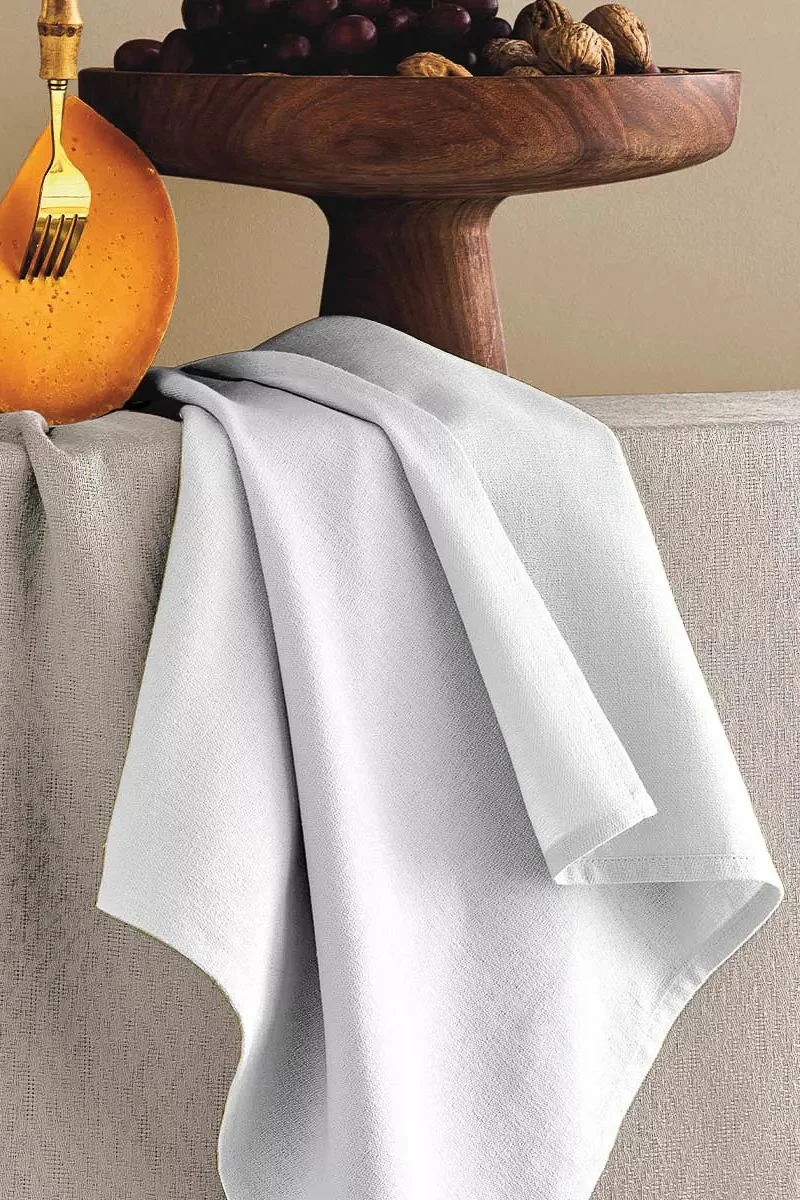 Garnier-Thiebaut Bastide Napkin 22"x22" Neige