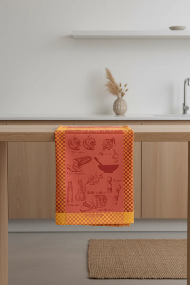Garnier-Thiebaut Gaspacho Rosso Kitchen Towel