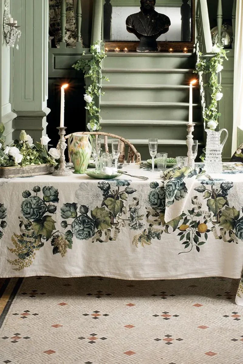 Garnier-Thiebaut Giardino Tablecloth Naturel - Image 2