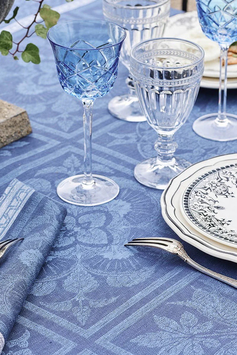 Garnier-Thiebaut Harmonie Tablecloth Bleu - Image 2