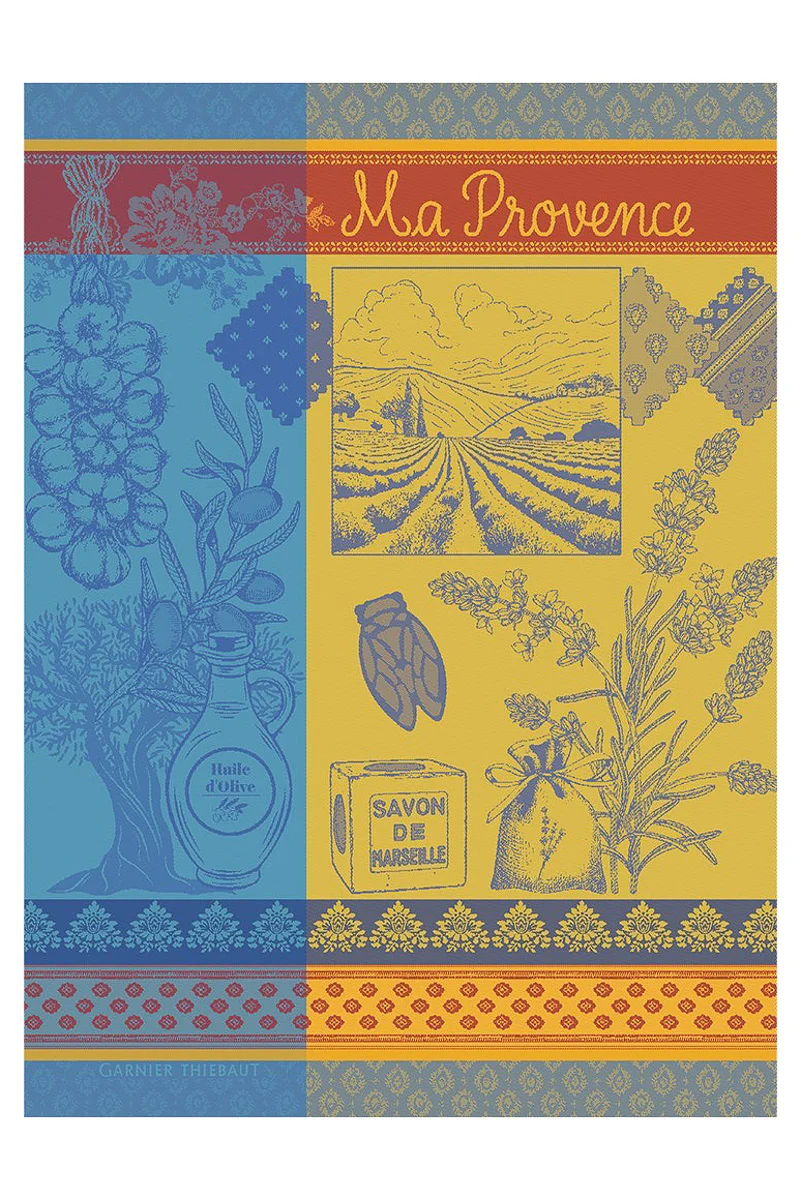 Garnier-Thiebaut Ma Provence Curry Kitchen Towel - Image 2