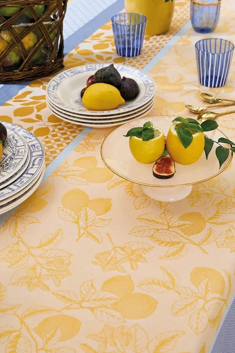 Garnier-Thiebaut Mille Citrons Tablecloth Provence - Image 3