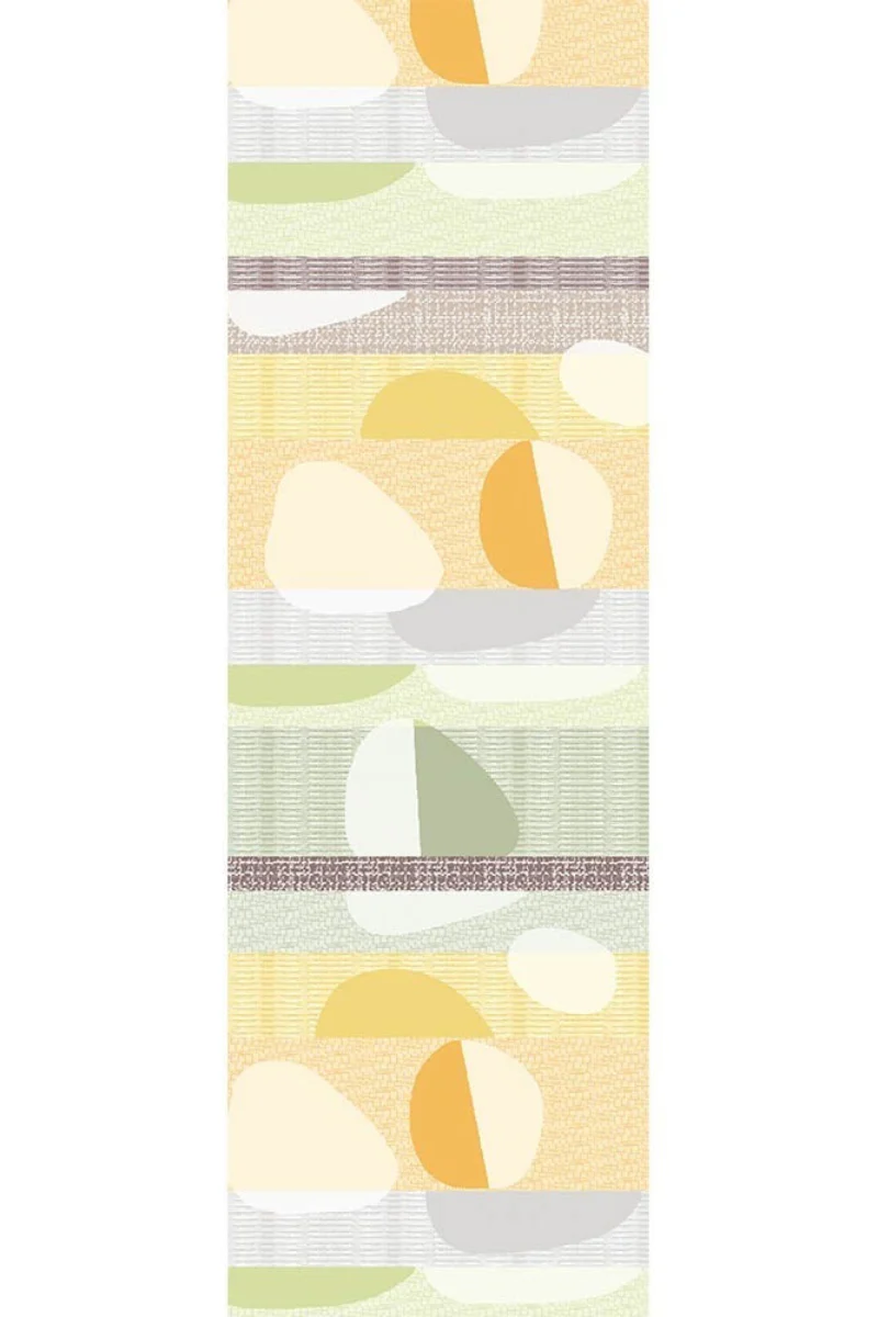 Garnier-Thiebaut Mille Galets Runner 19"x59" Terre Cuite - Image 2