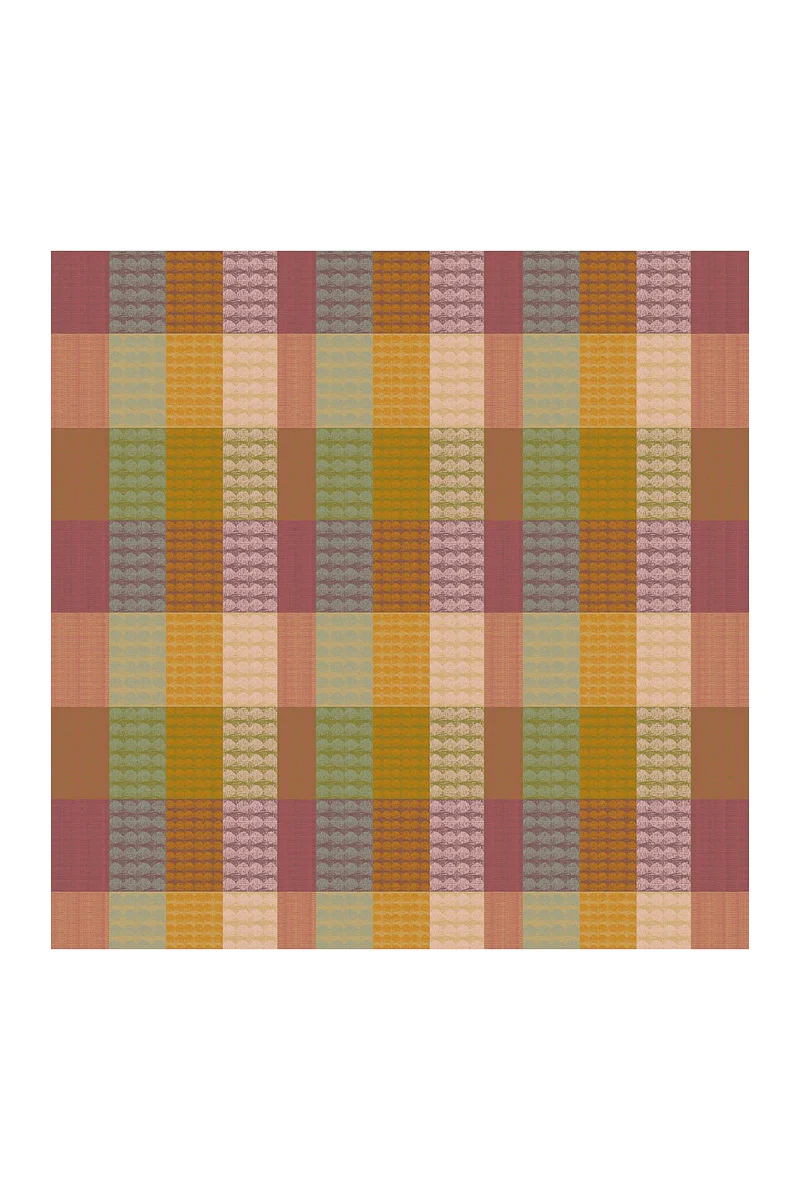 Garnier-Thiebaut Mille Halos Tablecloth 71"x71" Prunus - Image 2
