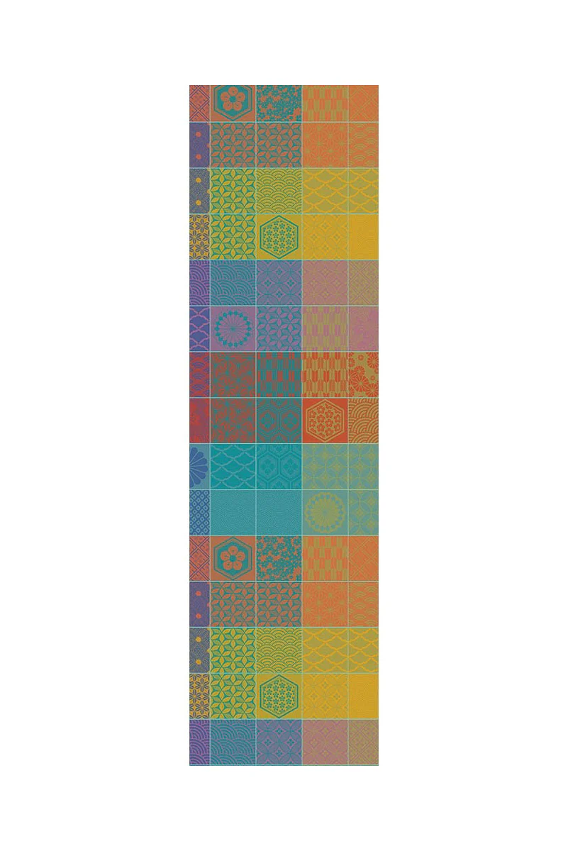Garnier-Thiebaut Mille Hana Runner 22"x71" Floralies - Image 2