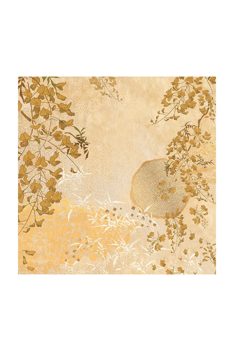 Garnier-Thiebaut Soleil D'Or Napkin 18"x18" Dore