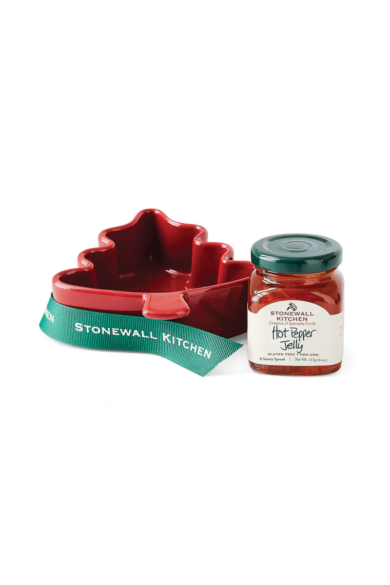 Stonewall Kitchen Hot Pepper Jelly Tree Ramekin - Image 2