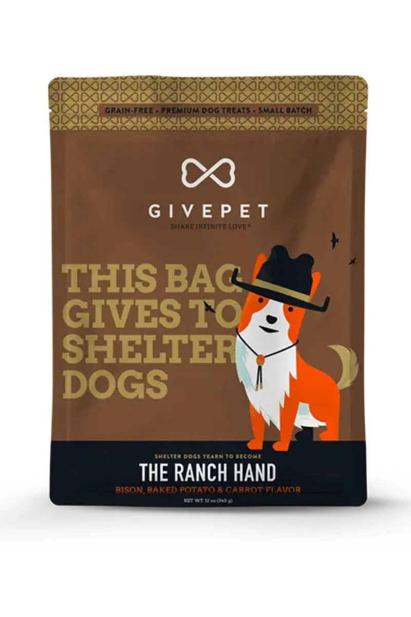 Give Pet Crunchy Dog Treats 11 oz The Ranch Hand