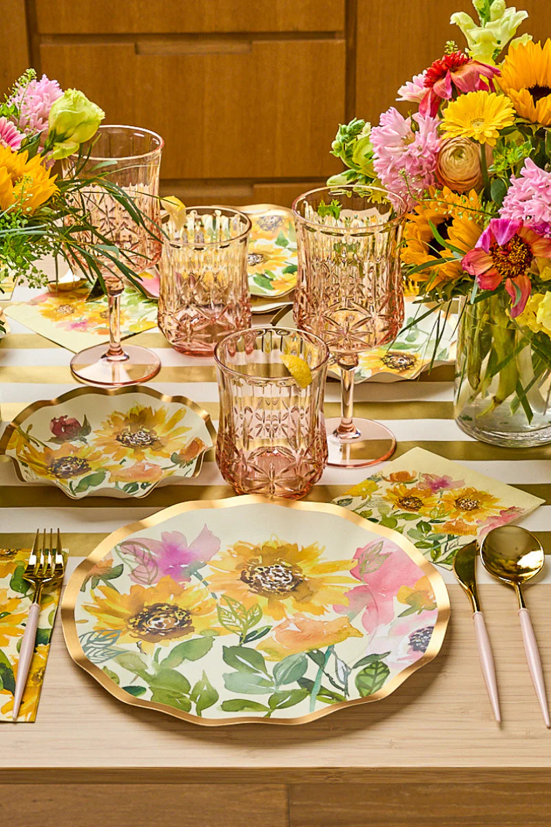 Sophistiplate Classic Stemmed Wine Glass 16 oz Blush