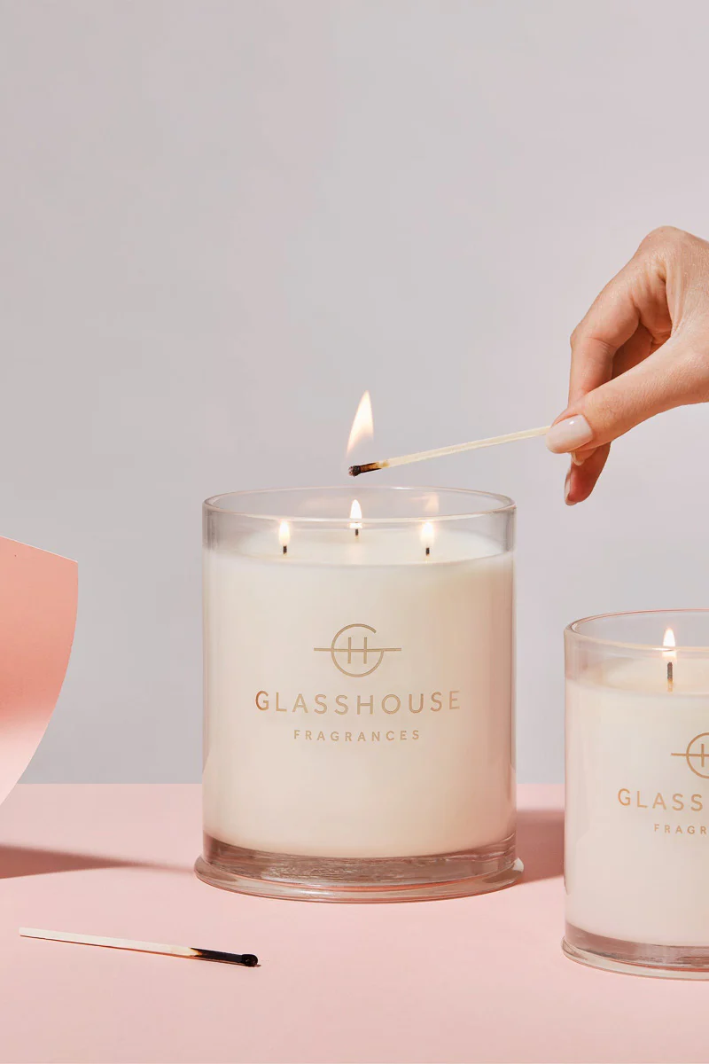 Glasshouse Fragrances Kyoto In Bloom Candle 26.8 oz