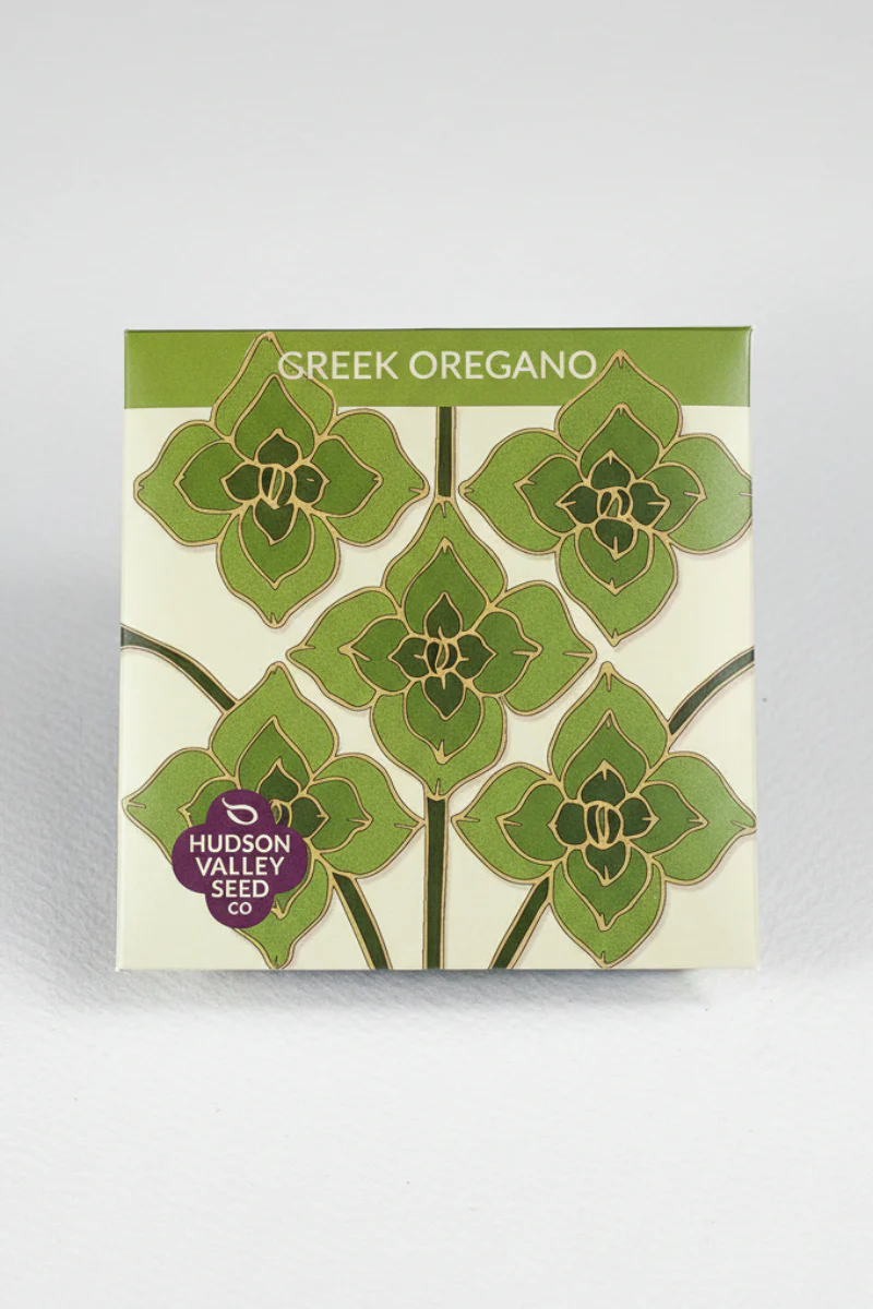 Hudson Valley Seed Co. Greek Oregano Seeds
