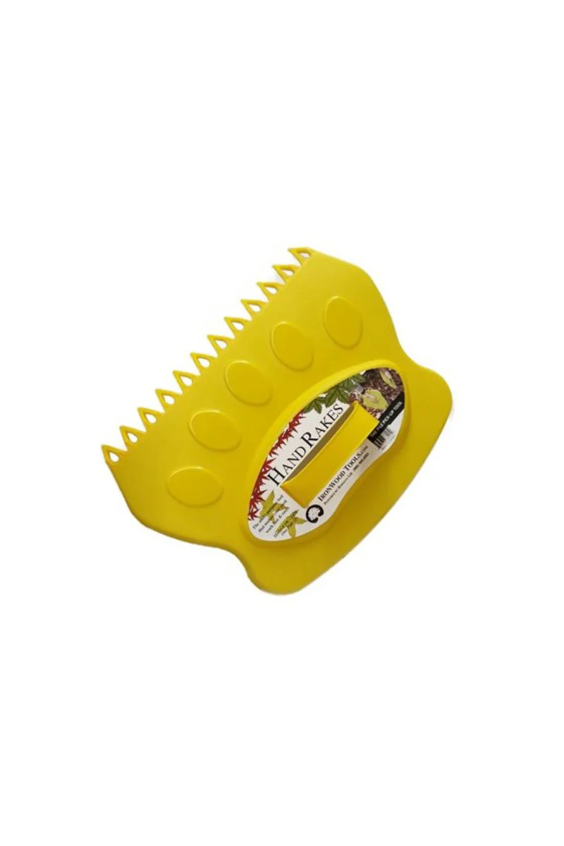 Ironwood Tool Co. Hand Rakes Yellow