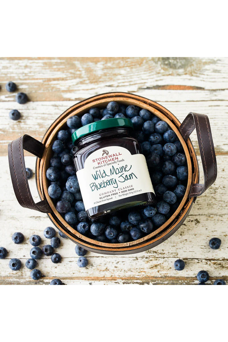 Stonewall Kitchen Wild Maine Blueberry Jam 12.5 oz - Image 2