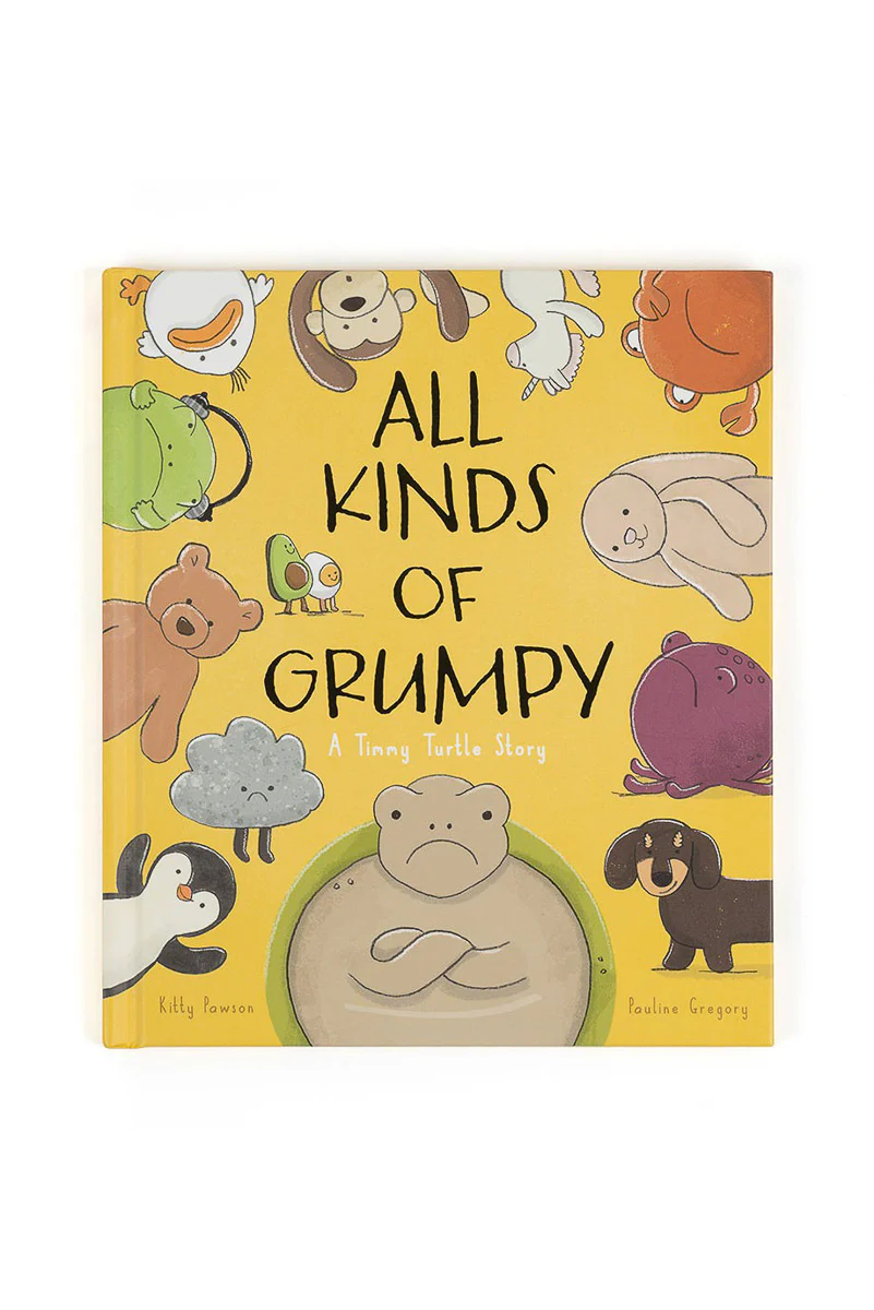Jellycat All Kinds of Grumpy Book