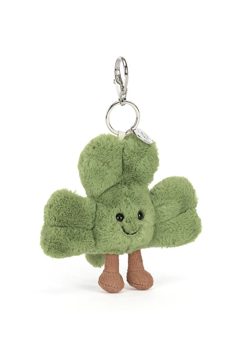 Jellycat Amuseables Siofra Shamrock Bag Charm
