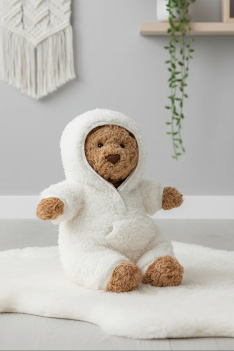 Jellycat Bartholomew Bear All-in-one Outfit