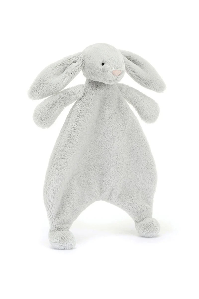 Jellycat Bashful Grey Bunny Comforter - Image 2