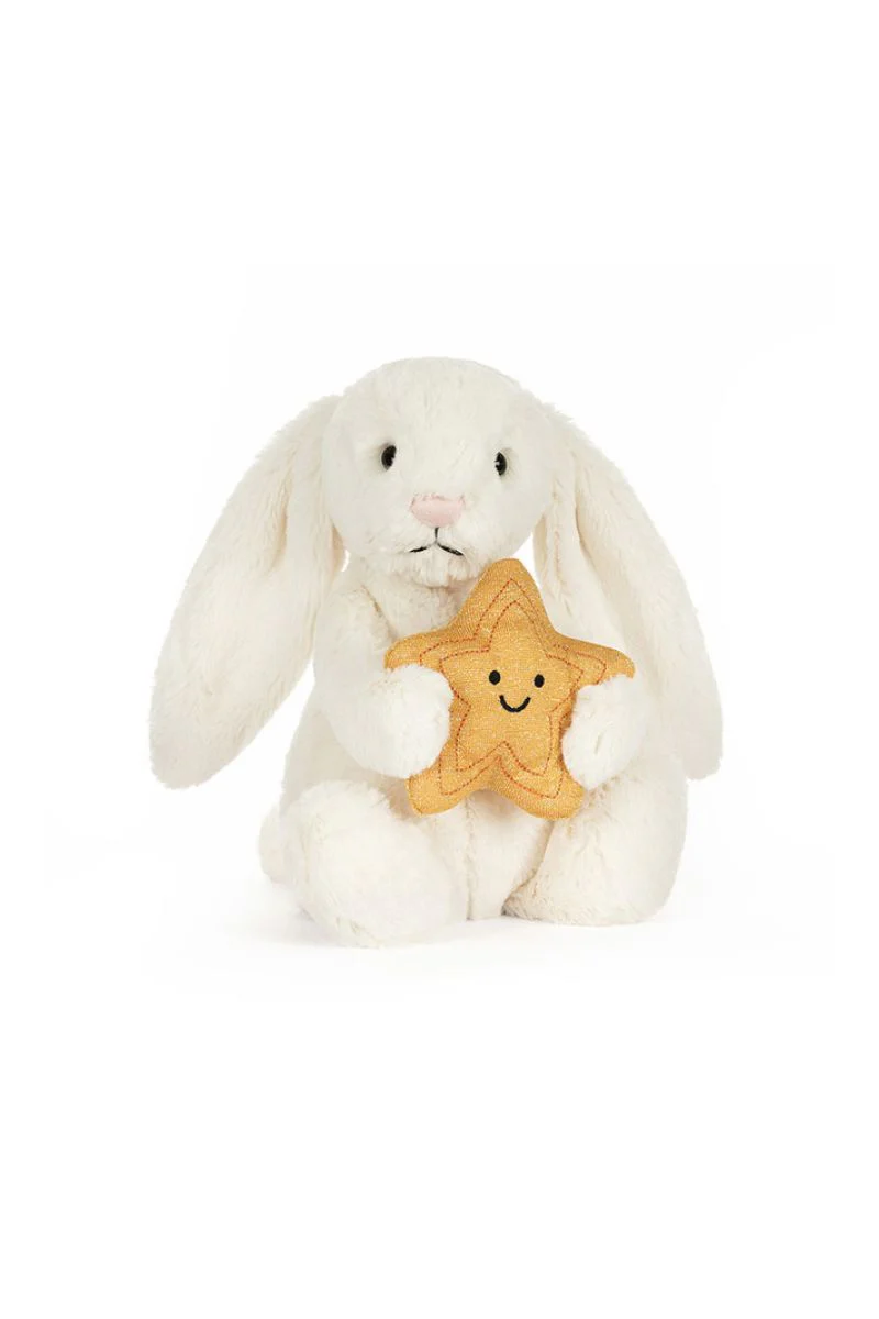 Jellycat Cream Bunny with Star