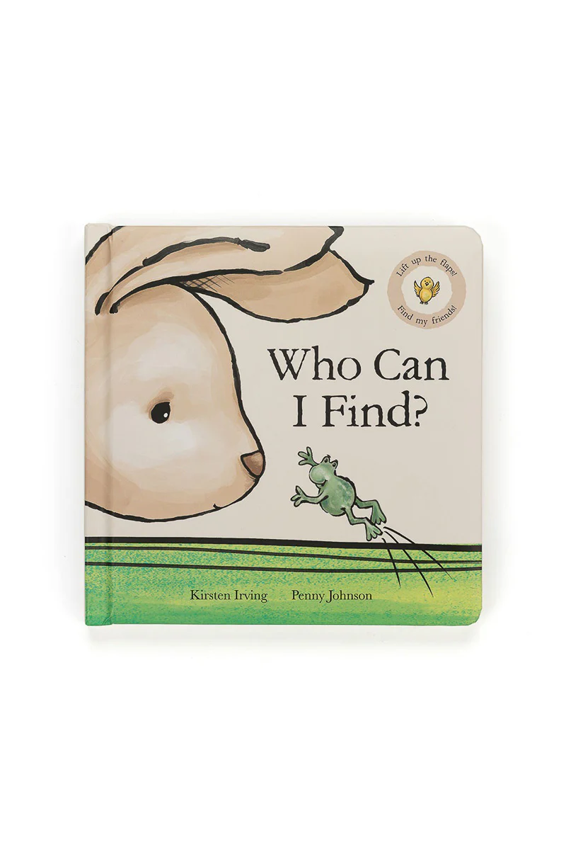 Jellycat Who Can I Find Book