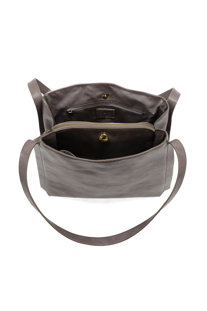 Joanna Tote Medium Taupe Grey - Image 3