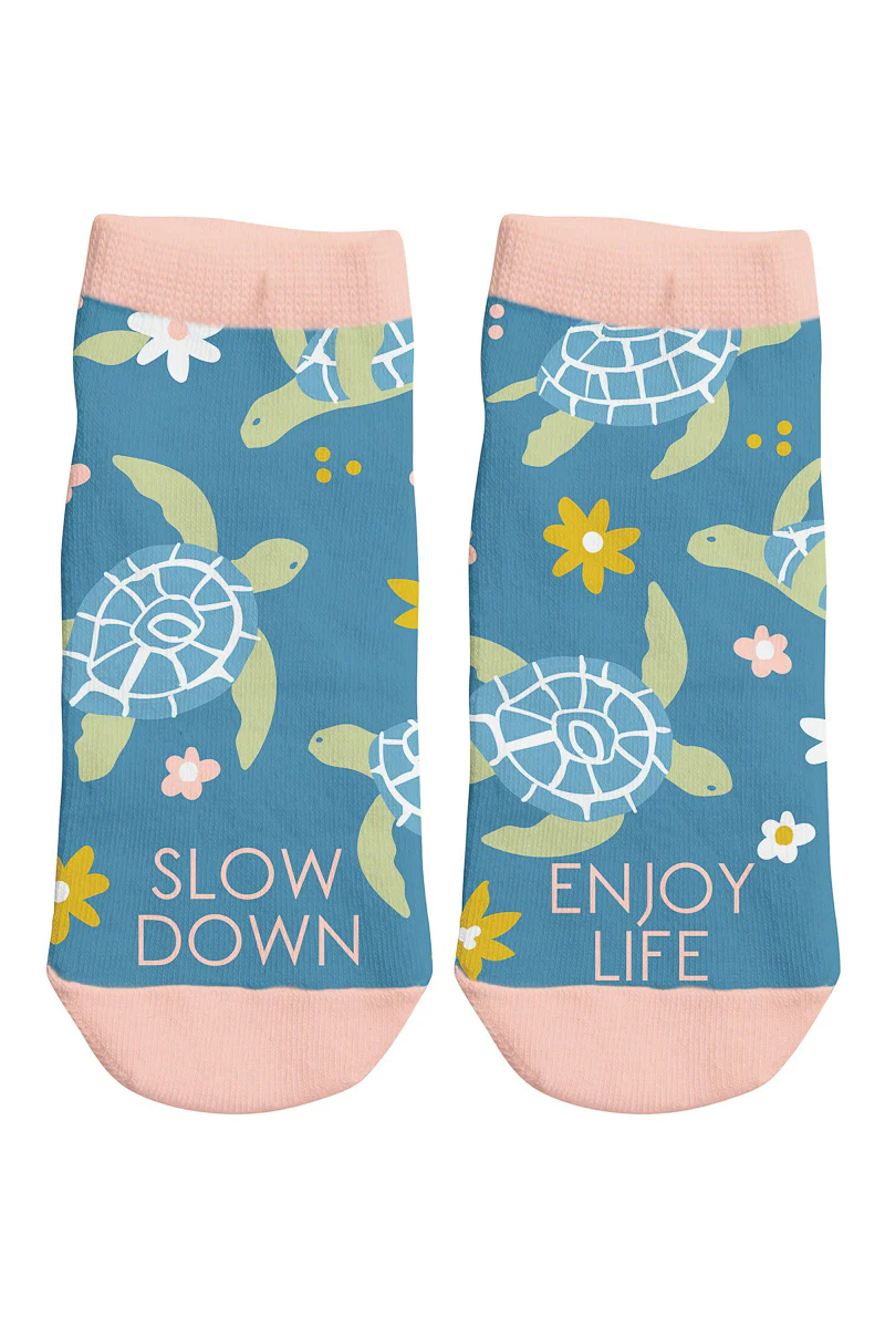 Karma Ankle Socks Turtle