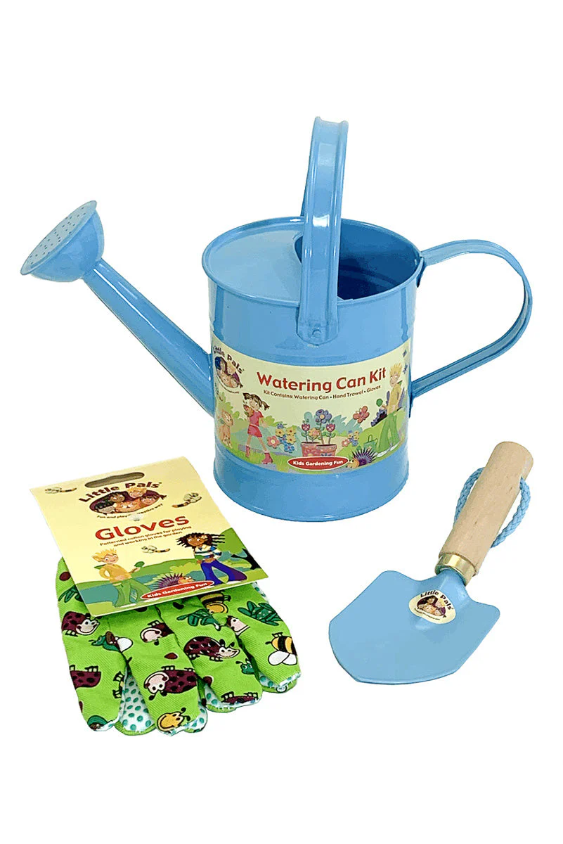 Little Pals Blue Watering Can Kit - Image 2