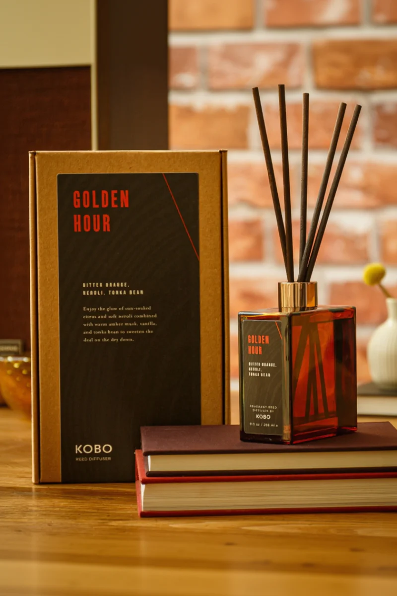 KOBO Golden Hour Woodblock Diffuser 9 oz
