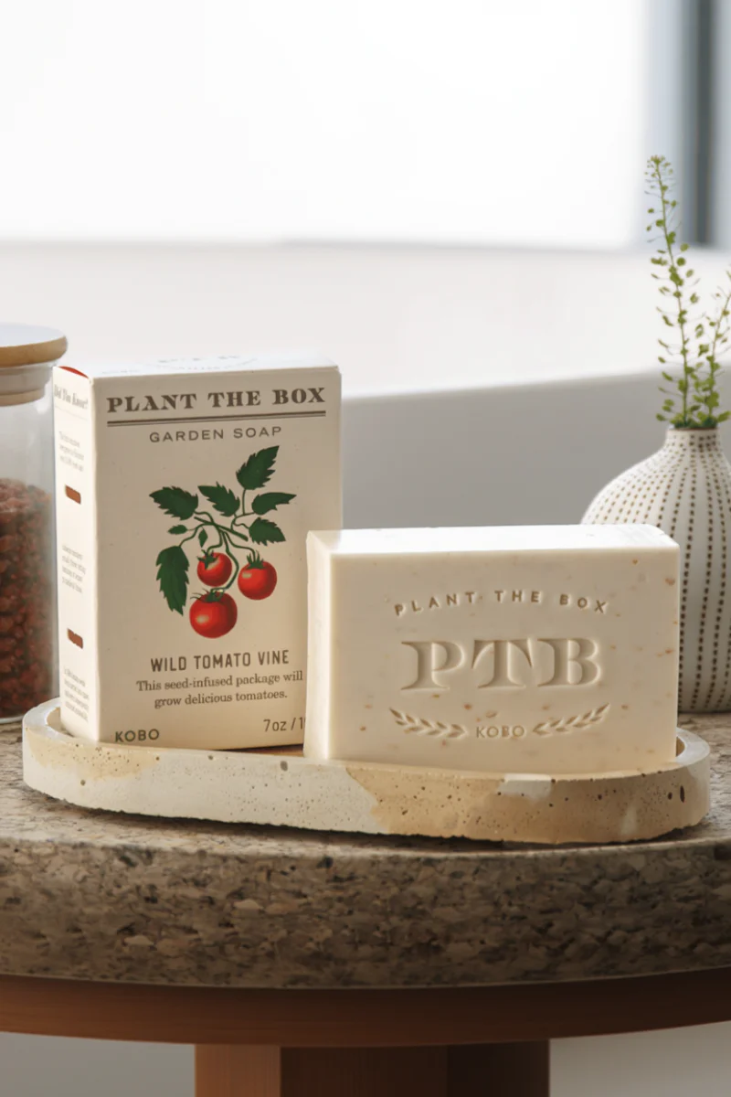 Kobo Wild Tomato Vine Plant The Box Bar Soap