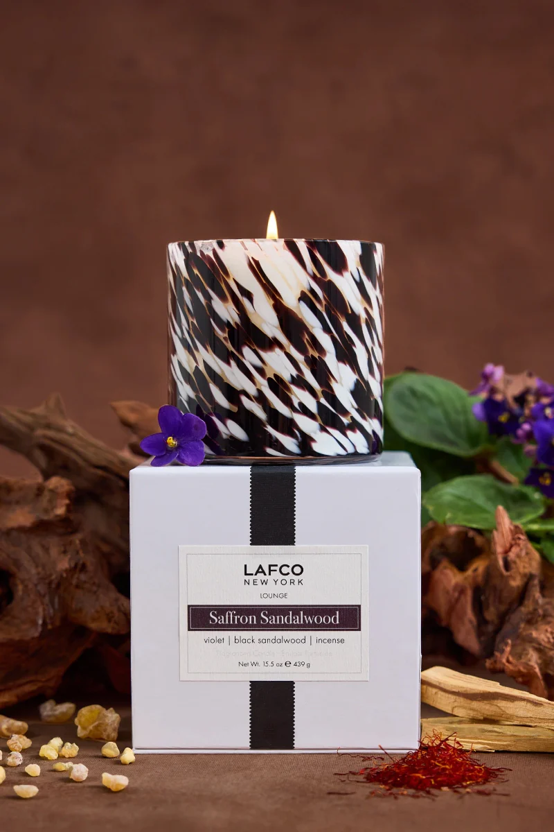 Lafco Signature Candle Saffron Sandalwood 15.5 oz