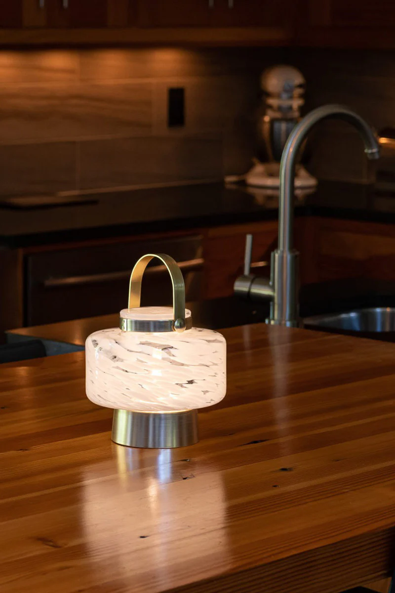 LightKeeper Lantern Rechargeable Glass LED Square - Image 3