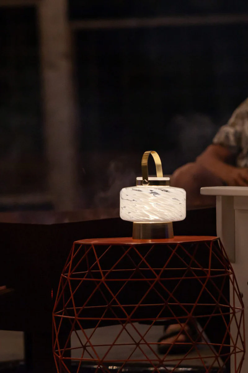 LightKeeper Lantern Rechargeable Glass LED Square - Image 4